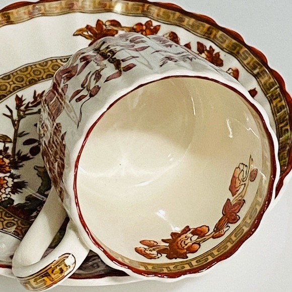Spode Mini Tea Cups and Saucer - Picture 2 of 9